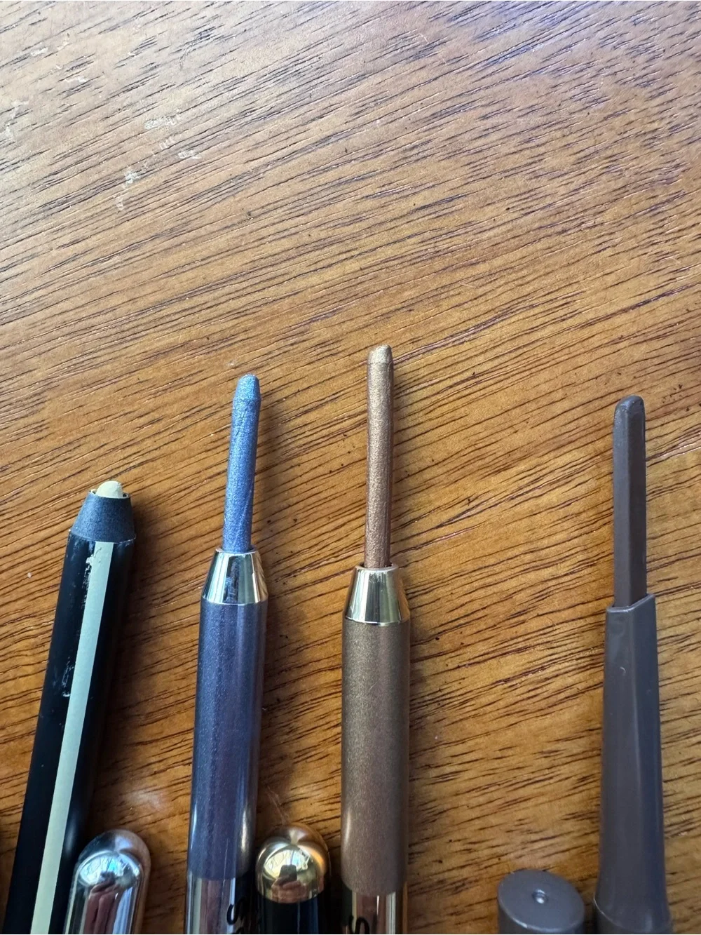 Marc Jacobs Metallic Gold and Shimmery Purple Eyeliner Pencils